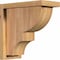 Ekena Millwork Ridgewood Smooth Corbel w/Backplate, Western Red Cedar, 5 1/2"W x 12"D x 12"H COR06X12X12RID01SWR - alternate 1